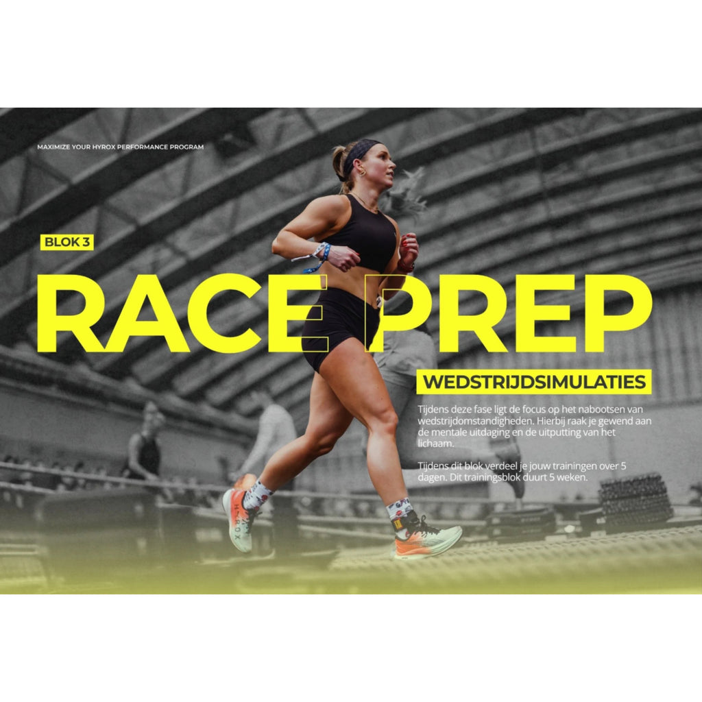 MAXIMIZE YOUR HYROX PERFORMANCE PROGRAM