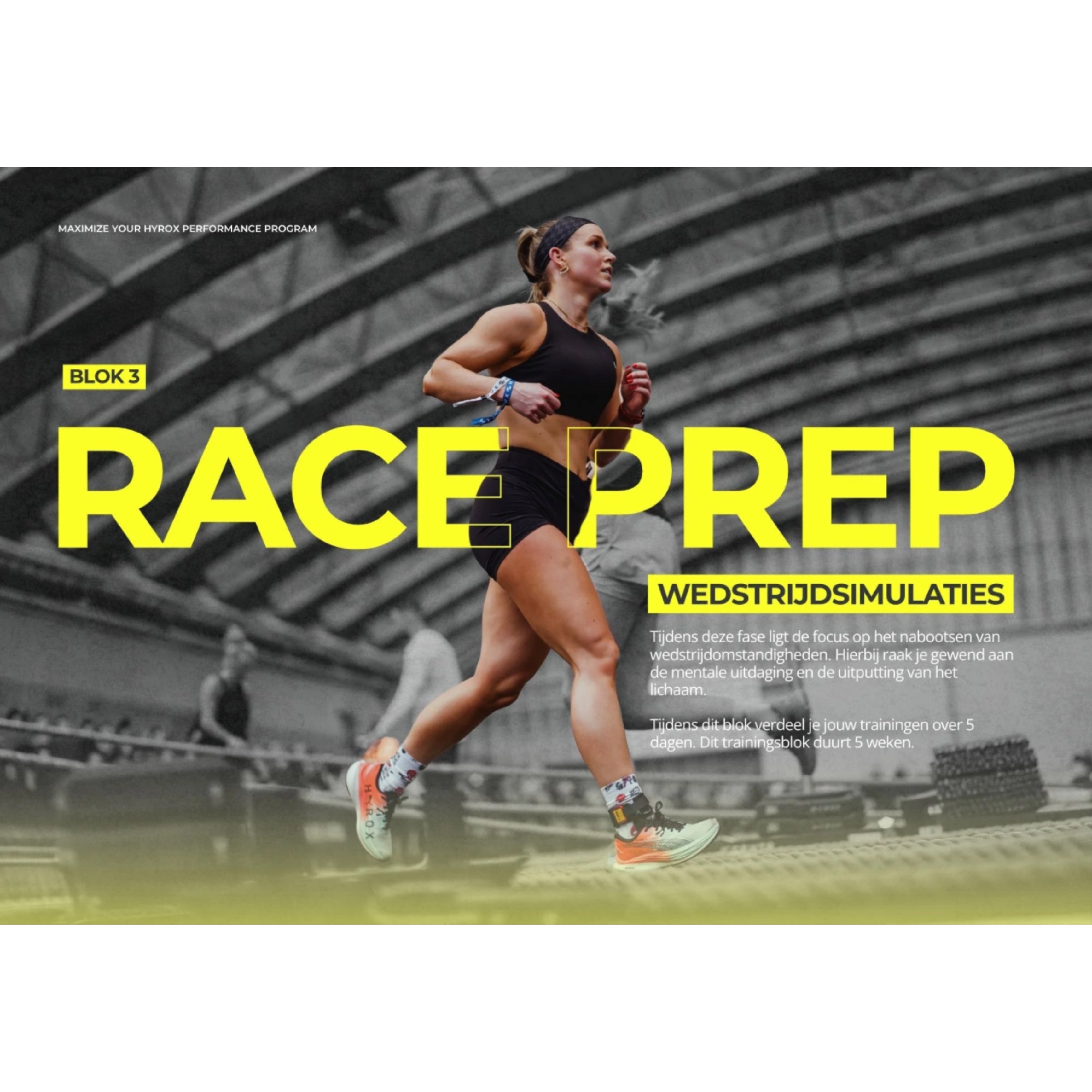 MAXIMIZE YOUR HYROX PERFORMANCE PROGRAM