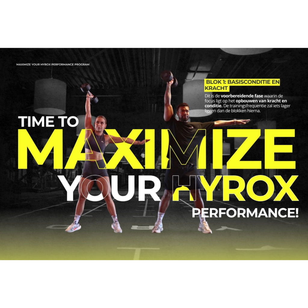 MAXIMIZE YOUR HYROX PERFORMANCE PROGRAM