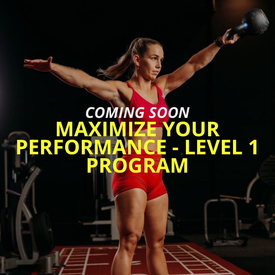 Maximize Your Performance Training Program | Level 1
